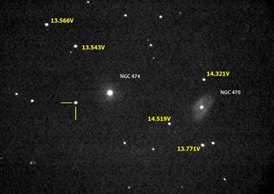 Наблюдение сверхновых звезд. 27 Июль 2017 10:24 первое