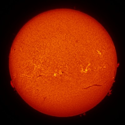 Солнце в линии H-alpha 13 Март 2014 11:38