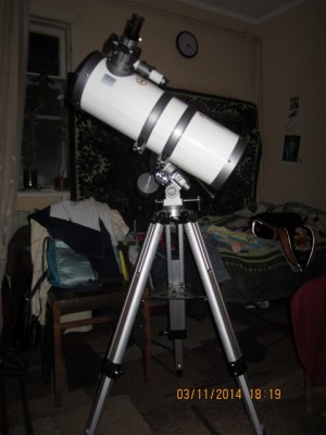 телескоп BRESSER 150x1400 19 Ноябрь 2014 01:49