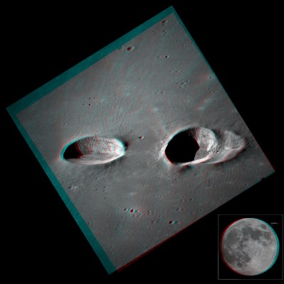 Кратеры Мессье на Луне 01 Июнь 2015 19:42