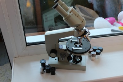Мой микроскоп Биолам-70 Ломо 1976 года 09 Июнь 2015 19:14 первое