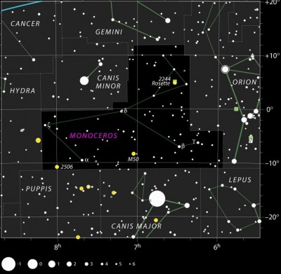Созвездие Единорог 12 Январь 2016 19:02 двадцатое