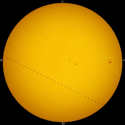Транзит Меркурия по диску Солнца 9 мая 2016 года 06 Март 2016 19:57