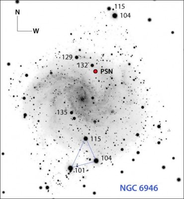Возможная сверхновая в галактике NGC 6946 ("Фейерверк") 18 Июнь 2017 14:37