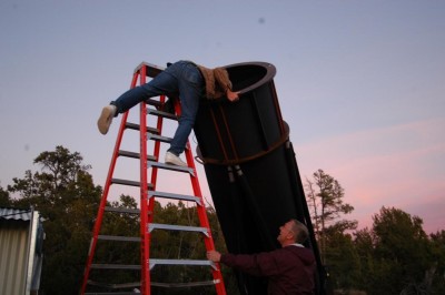 Подготовка главного калибра к наблюдениям Дипскай 18 Июль 2014 21:18 Подготовка главного калибра к наблюдениям Дипскай 18 Июль 2014 21:18