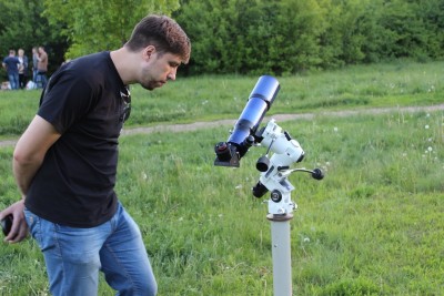 Вечер тротуарной астрономии Клуба AstroScope 21 мая 2015 год 24 Май 2015 20:47