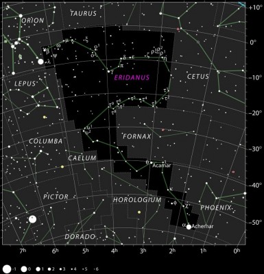 Созвездие Эридан 30 Март 2016 18:47 шестнадцатое