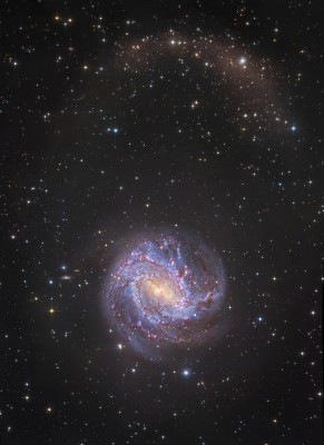 Галактика М83 и звездные приливы 18 Январь 2014 15:40