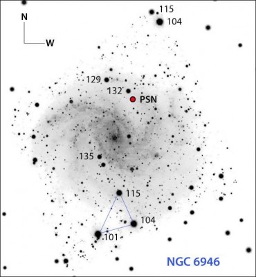 Возможная сверхновая в галактике NGC 6946 ("Фейерверк") 18 Июнь 2017 14:37 Возможная сверхновая в галактике NGC 6946 ("Фейерверк") 18 Июнь 2017 14:37